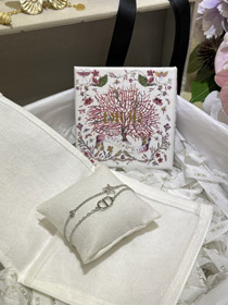 Dior star silver double bracelet-3562