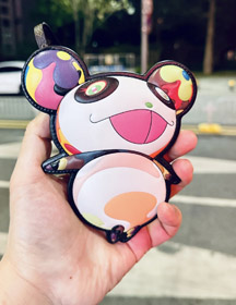 Louis Vuitton LV bear leather rope bag hanger-3623