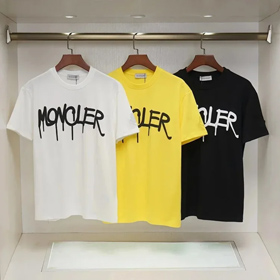 Moncler Letter Printed Crew Neck T-Shirt-2760